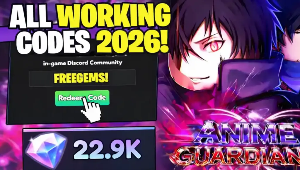 Anime Guardians Codes January 2026: Latest Roblox Free Rewards Guide