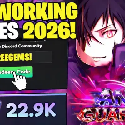 Anime Guardians Codes January 2026: Latest Roblox Free Rewards Guide